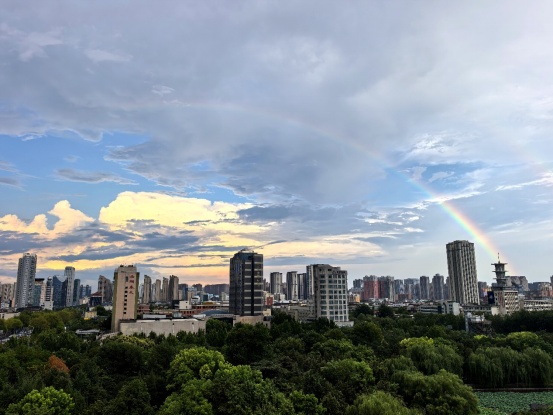 彩虹“谢幕”，37℃高温登场！官方确认：今年河南已是历史同期最热