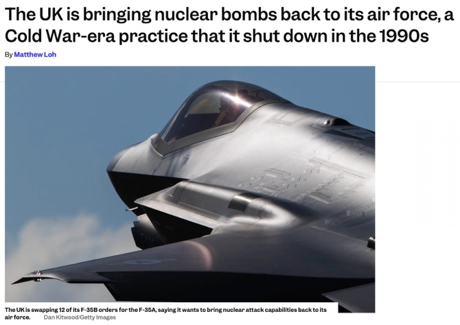 涉及核武器！美国17年来首次部署