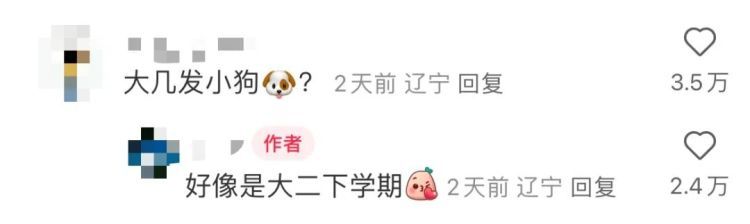 “大几发小狗？”“好像是大二下学期！”一同学发被“警犬技术”专业录取截图引热议