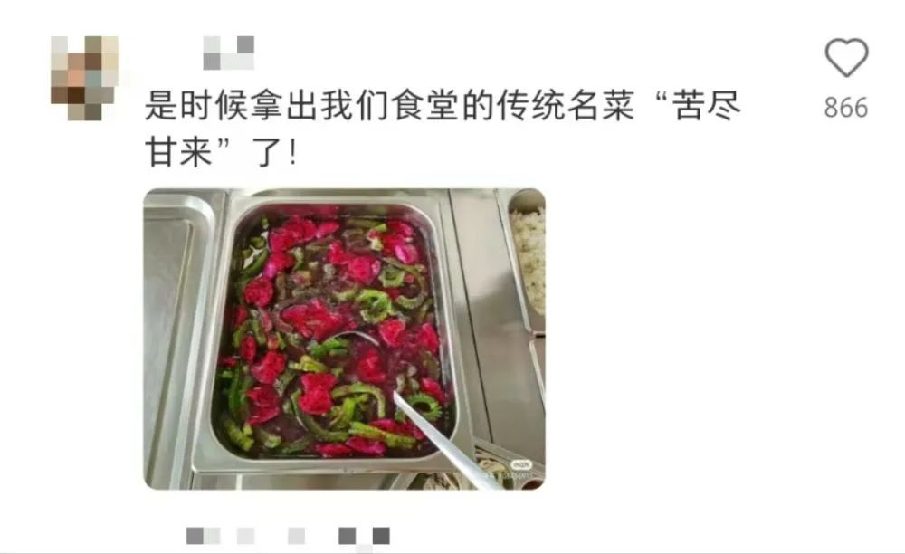 清华食堂菜单像论文？网友：大学食堂的创新点果然比论文里的还多