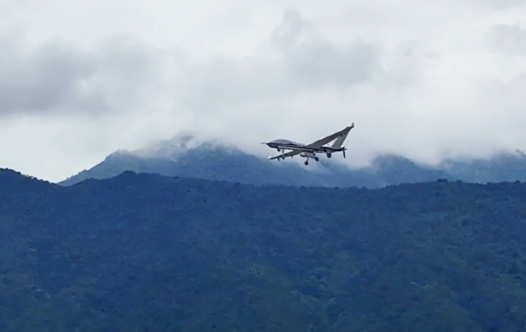 全国首次！“翼龙”创新实现大型固定翼无人机台风预警侦察