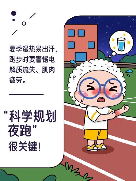 夜跑如何更健康？请收好这份夏夜科学夜跑指南→