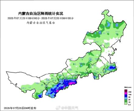 五问内蒙古本次强降水，本次降水强度有多大？连日暴雨何时休？
