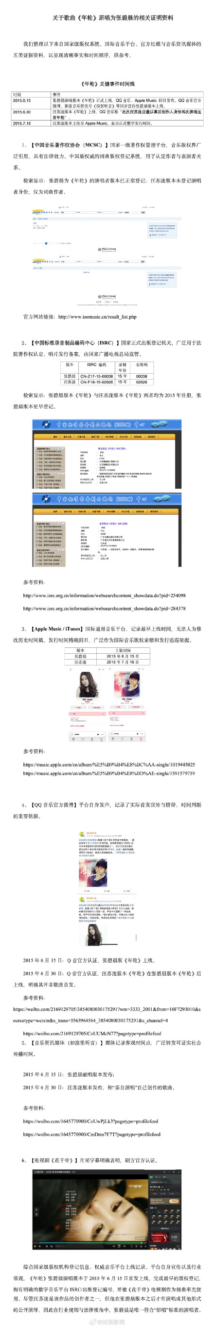 工作室称张碧晨是年轮唯一原唱 工作室称张碧晨是年轮唯一原唱
