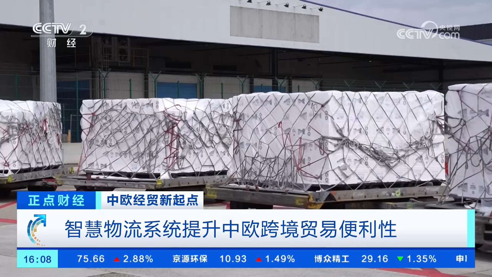 智慧物流系统提升中欧跨境贸易便利性