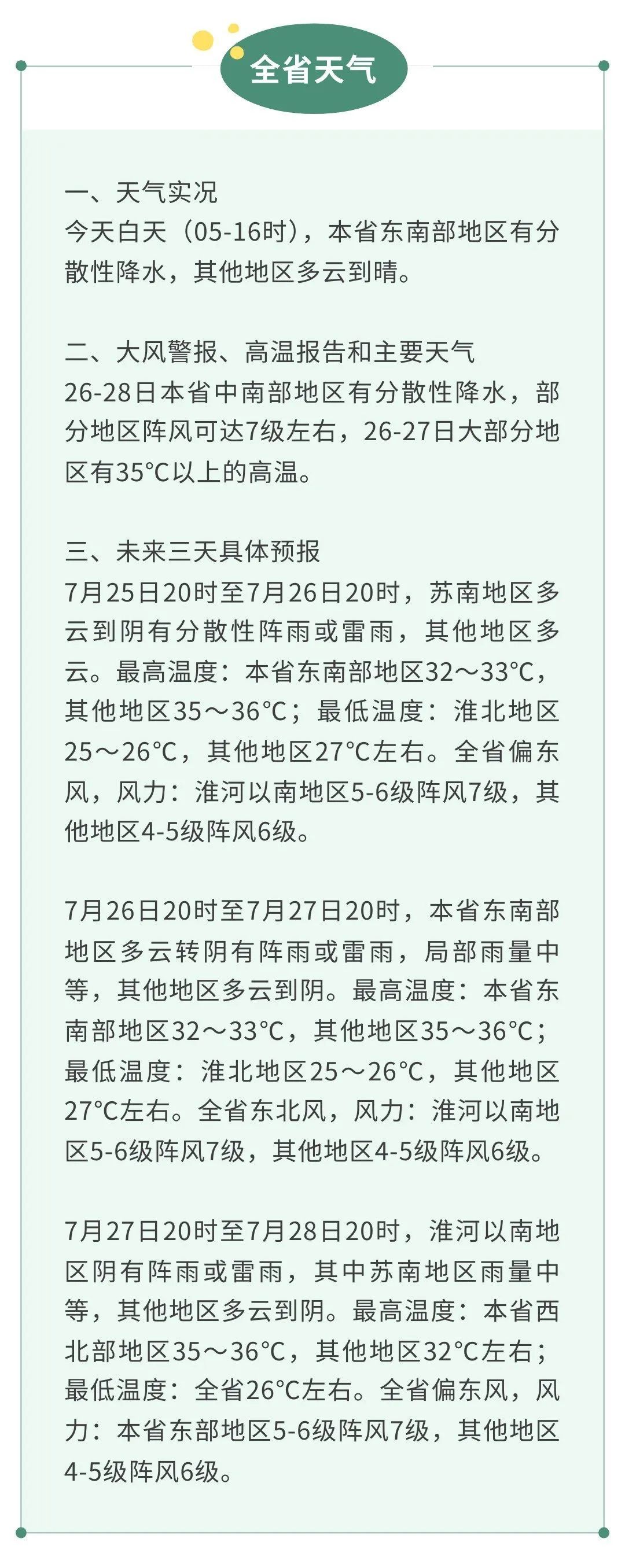 注意！江苏大到暴雨！降温时间也定了！