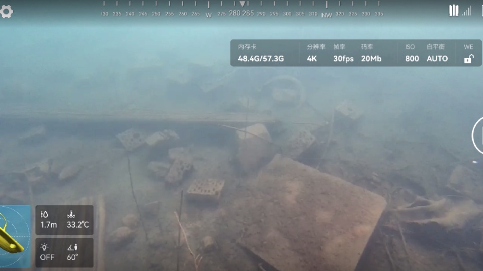 水下机器人实拍长沙网红野泳矿坑，画面令人心惊！救援人员：若溺水，救援非常困难！