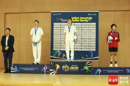 海南15岁轮滑小将国际比赛夺冠 海南15岁轮滑小将国际比赛夺冠