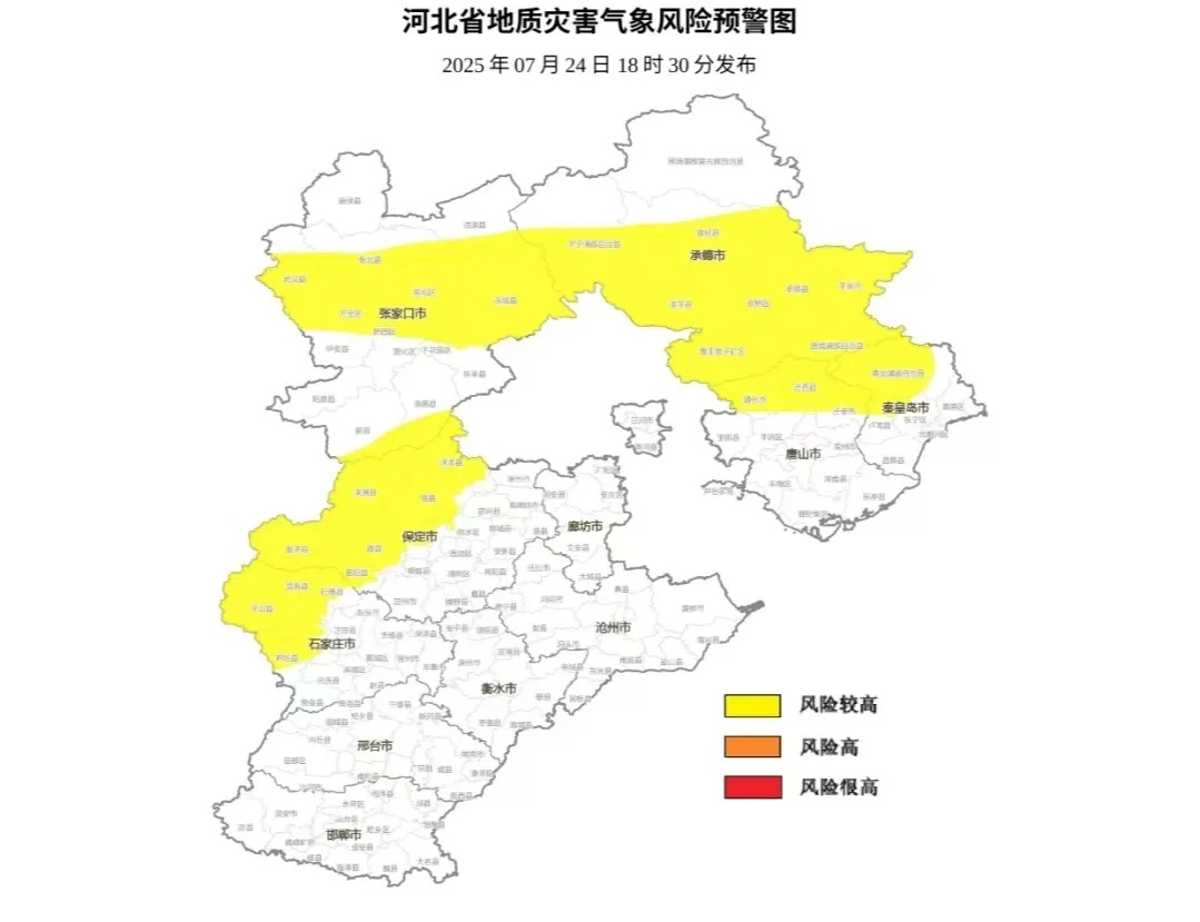 升级！河北暴雨Ⅲ级应急响应，橙色预警发布→