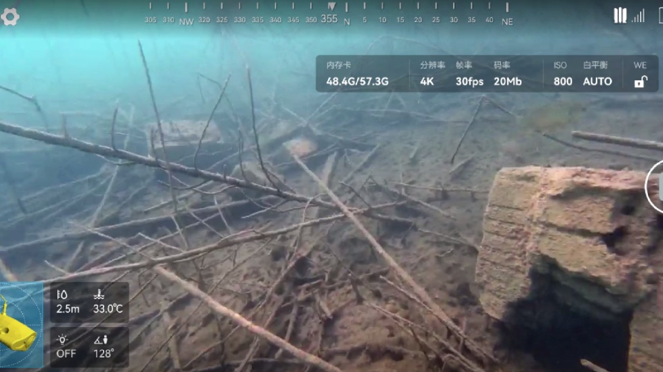 水下机器人实拍长沙网红野泳矿坑，画面令人心惊！救援人员：若溺水，救援非常困难！