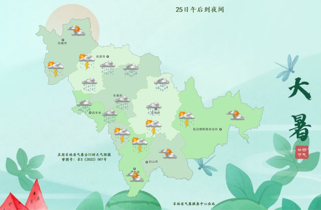 预警！大到暴雨！吉林省这些地方注意防范→