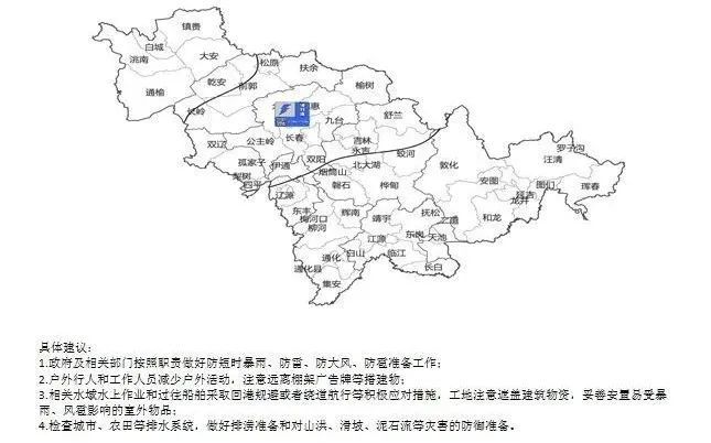 大到暴雨、大暴雨已经抵达！吉林省暴雨预警升级