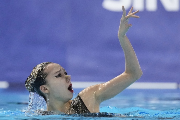 4金3银 中国花样游泳队绝境中包揽集体项目全部金牌