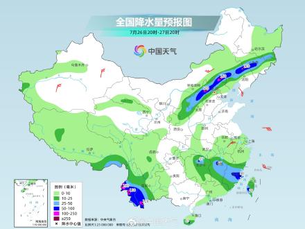 副热带高压终于要挪窝！华北东北持续多雨模式 &nbsp;华东雨水发展增多