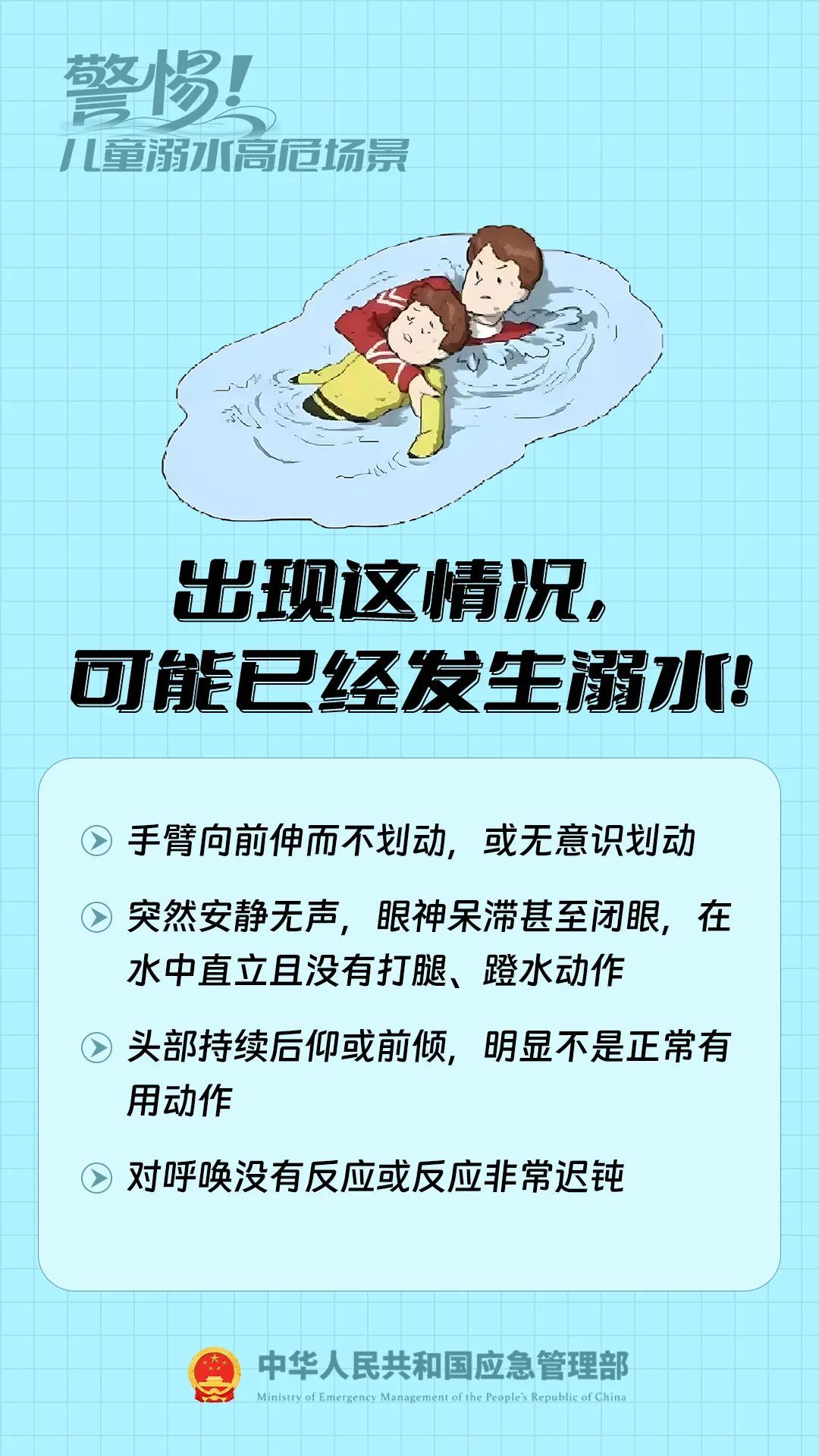 七大儿童溺水高危场景，师生家长警惕→