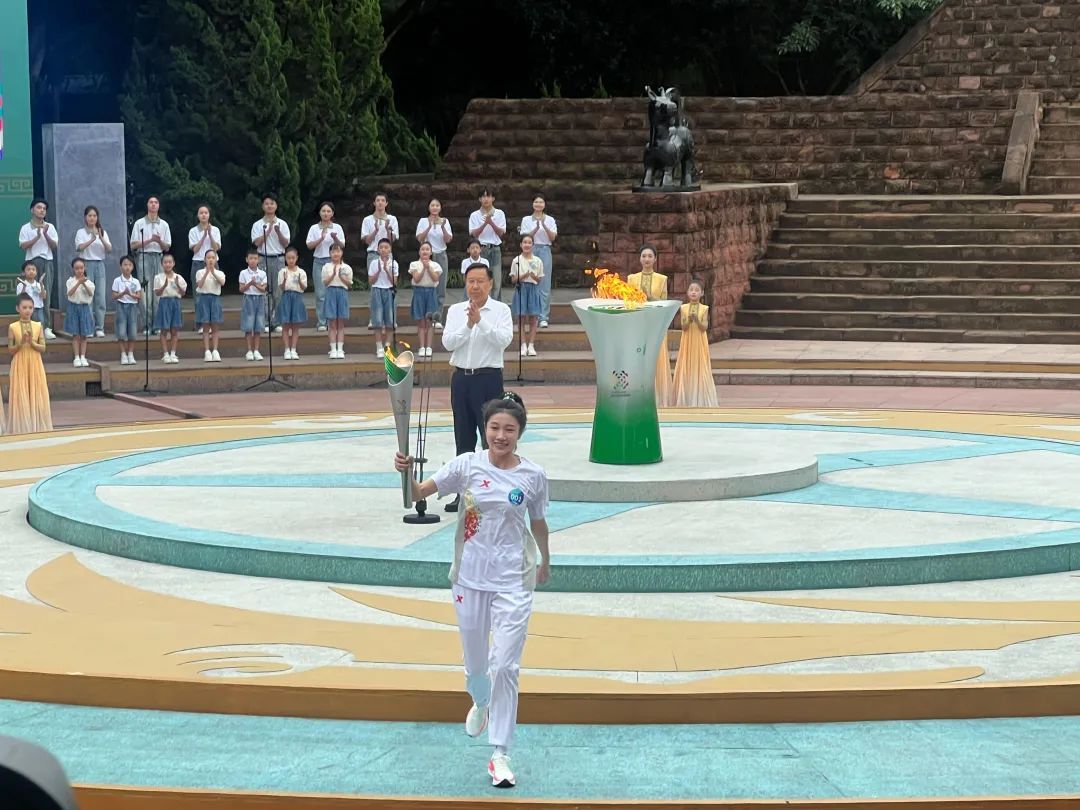 火种采集成功！成都世运会火炬传递启动！