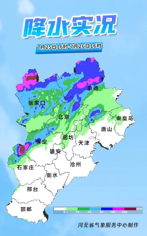 最高39℃！中到大雨+暴雨！今天，河北这些地方还有降水→