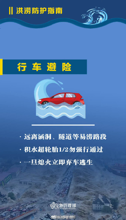 转存收藏！洪涝灾害避险指南