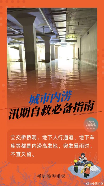 城市内涝自救指南