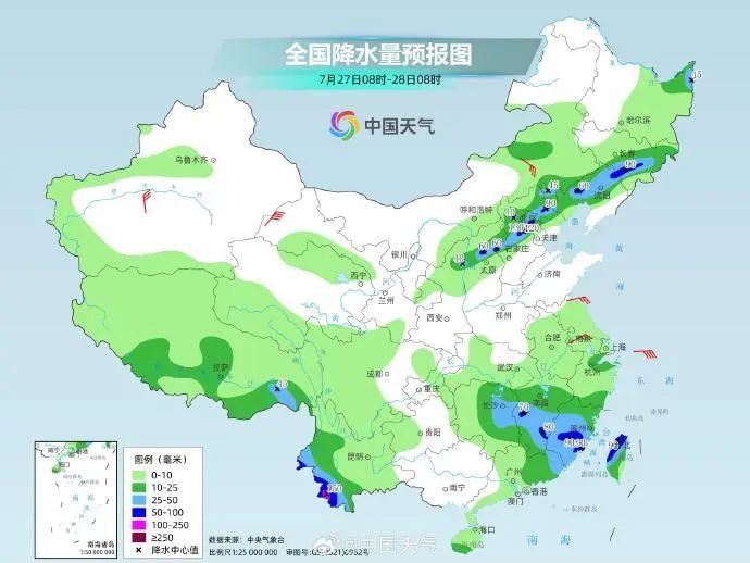 中到大雨+暴雨！河北这些地方仍有雨，请防范