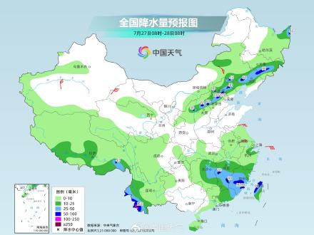 华北东北降雨有所减弱但持续多雨 东南沿海降雨频繁 华北东北降雨有所减弱但持续多雨 东南沿海降雨频繁