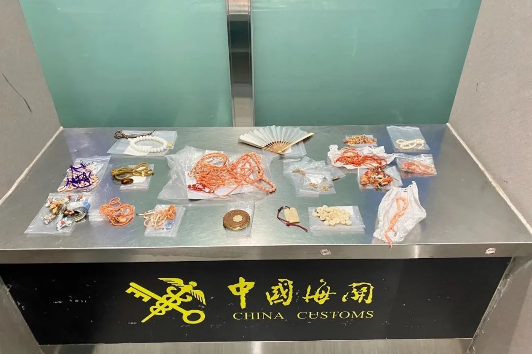 大连海关查获674件濒危物种制品