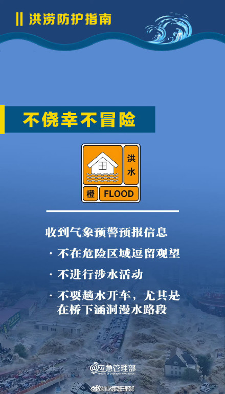 转存收藏！洪涝灾害避险指南