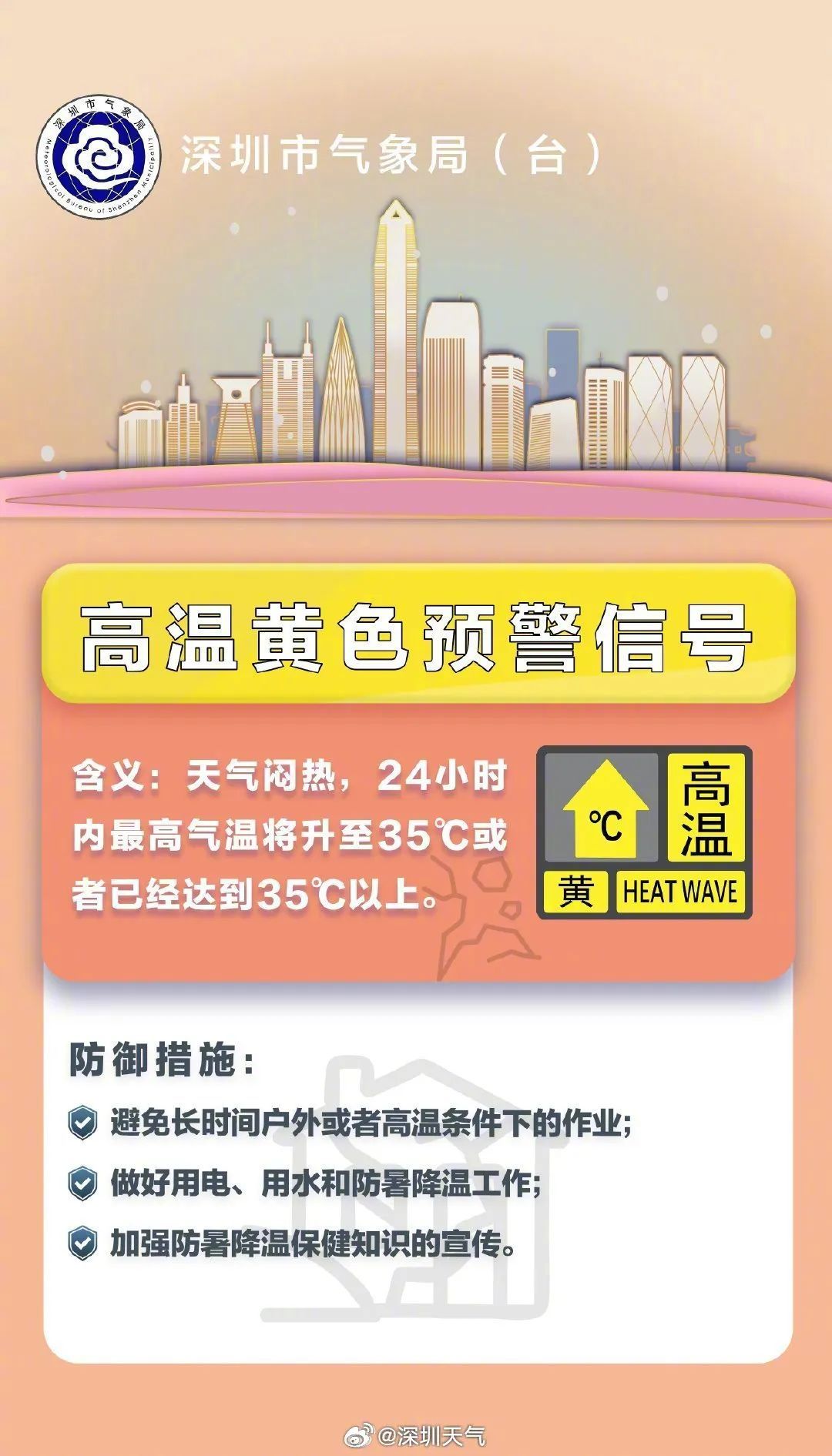 深圳双预警生效！接下来深圳天气……