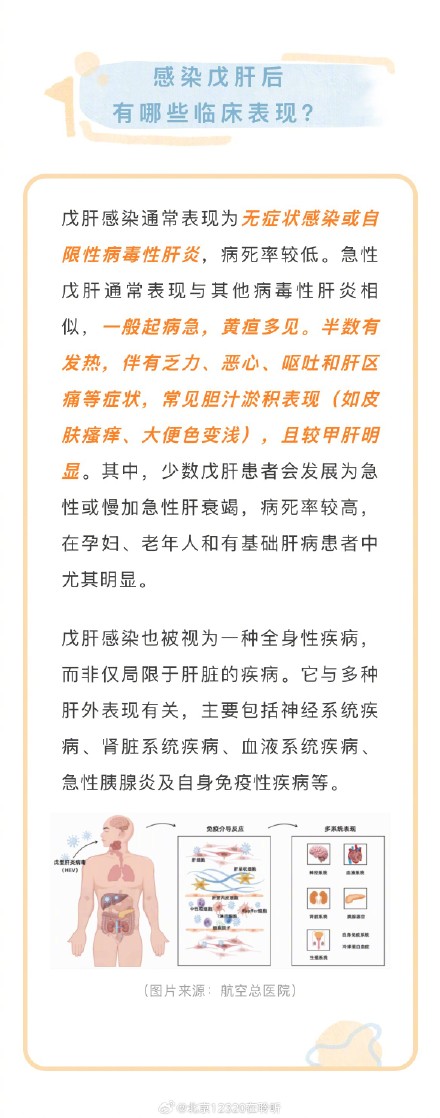 谨防“吃出来”的肝病——戊肝