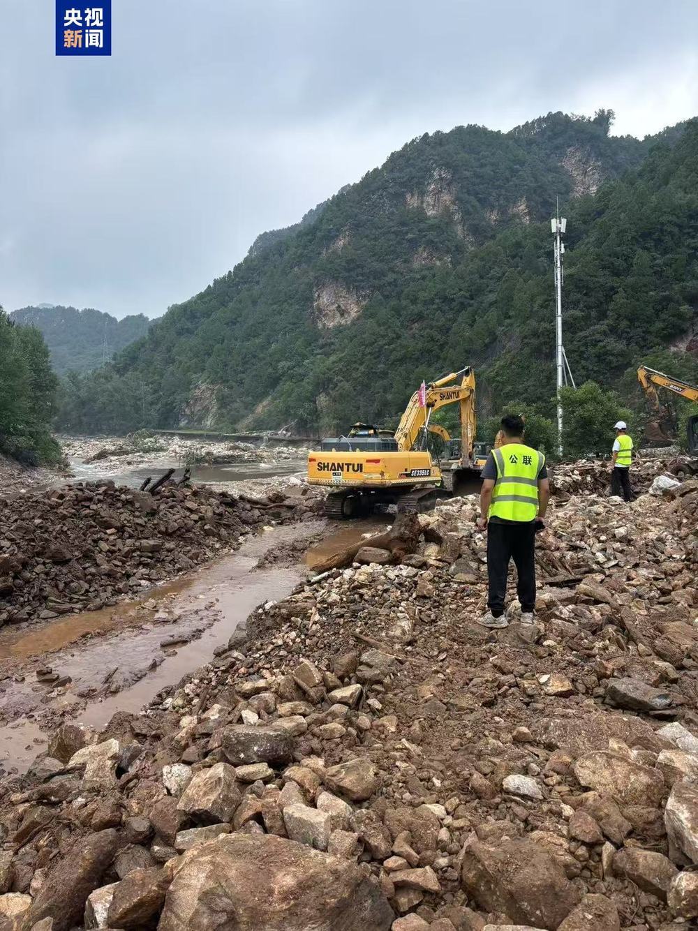 北京已抢通12处水毁点段63个路段、7座桥梁封控