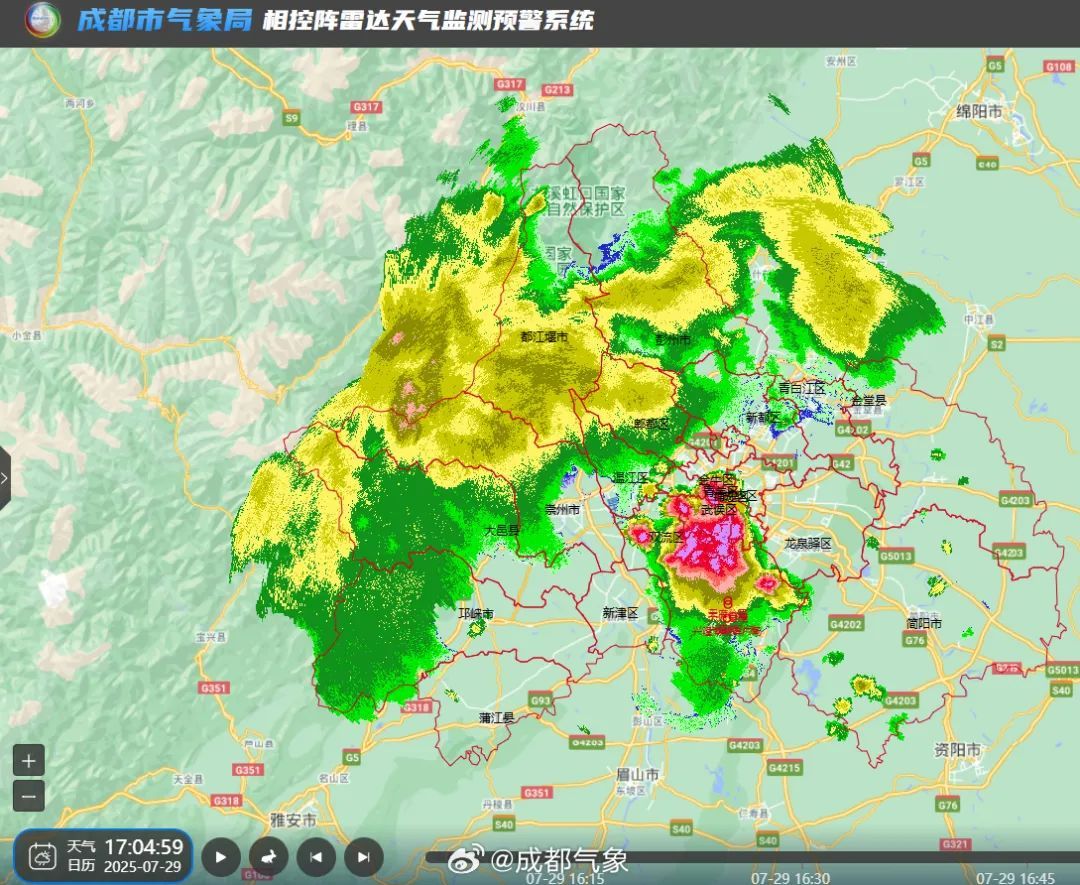 成都下冰雹了！