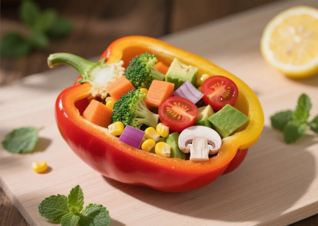 冲上热搜！女子复刻明星同款彩椒碗，结果……