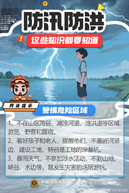 防汛防洪，这些知识点得知道！
