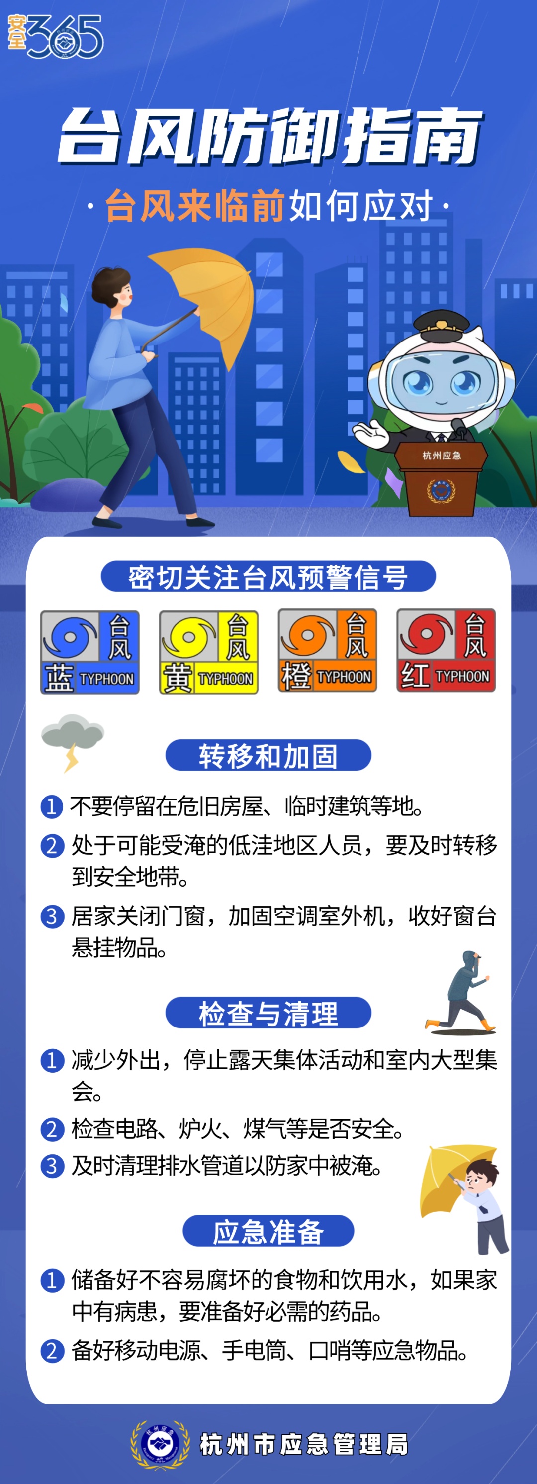 杭州启动应急响应！台风“竹节草”预计今天登陆，狂风暴雨要来了！