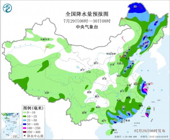 华北东北华东等地有强降雨 台风“竹节草”趋近华东沿海 华北东北华东等地有强降雨 台风“竹节草”趋近华东沿海