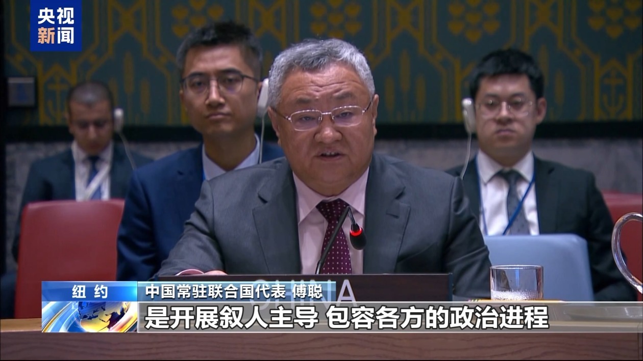 安理会审议叙利亚政治和人道问题 中方呼吁叙各方相向而行