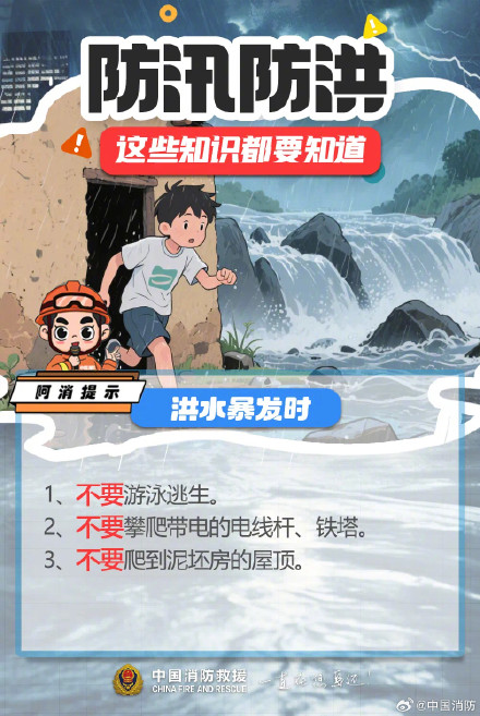防汛防洪，这些知识点得知道！