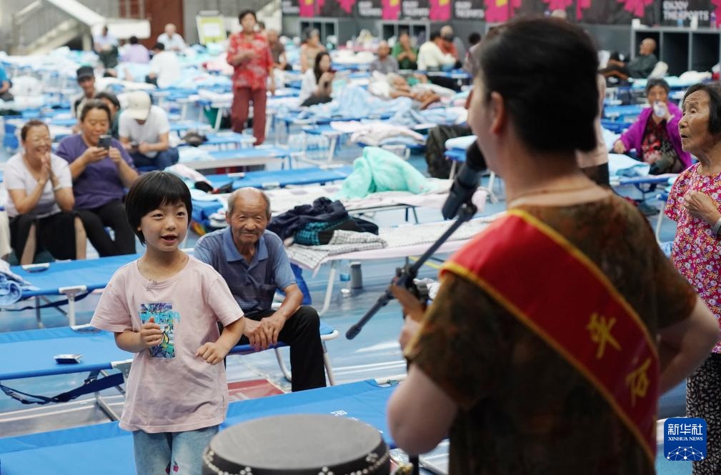 探访北京市平谷区体育中心安置点 探访北京市平谷区体育中心安置点