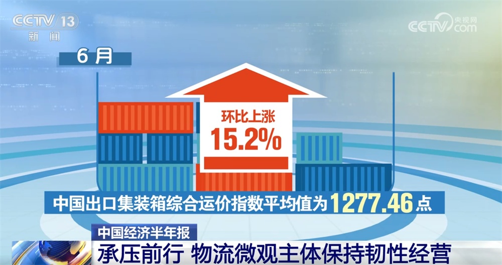 承压前行、多维发力、科技赋能 上半年物流业绘就“向上”“向优”新图景