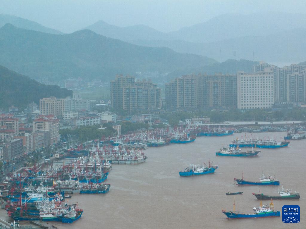 台风“竹节草”影响浙江沿海地区