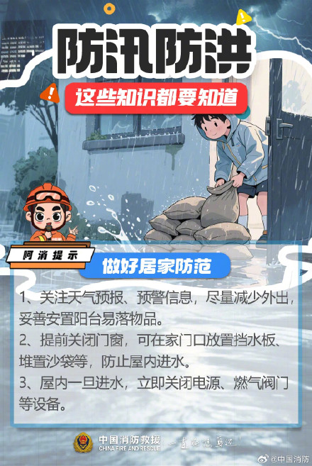 防汛防洪，这些知识点得知道！