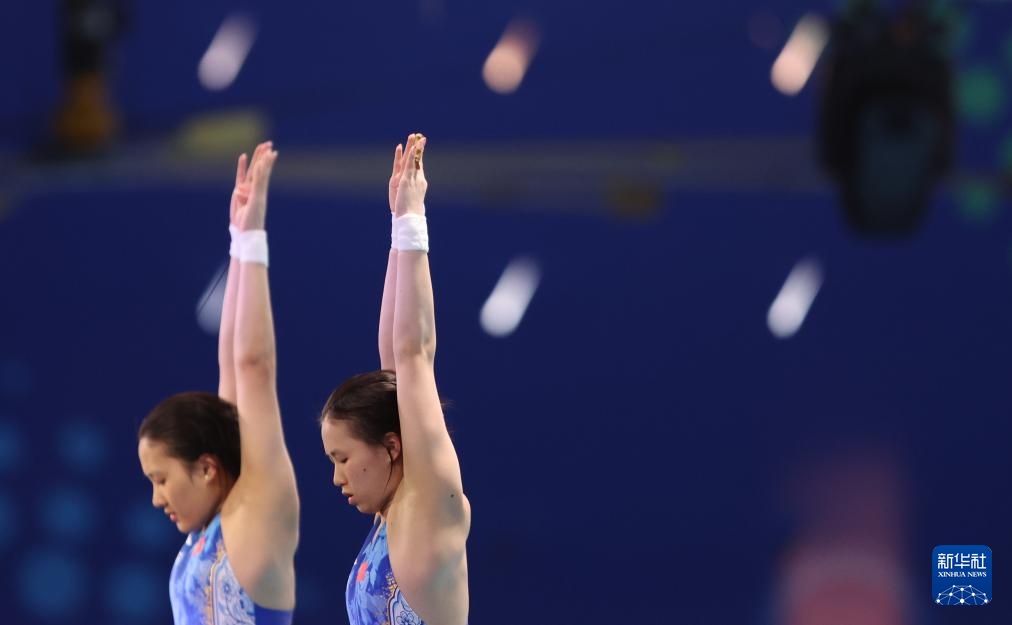 游泳世锦赛——女子双人10米台:陈芋汐/掌敏洁夺冠 游泳世锦赛——女子双人10米台:陈芋汐/掌敏洁夺冠