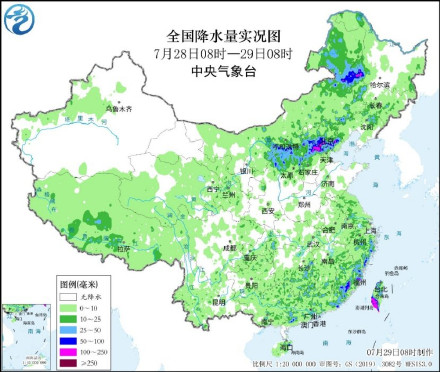 暴雨橙色预警生效中！华北东北内蒙古需防强降雨