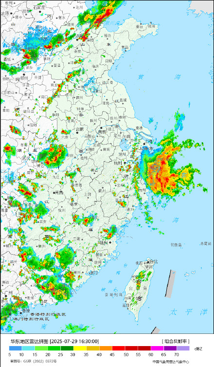 今年第8号台风竹节草”明天白天将登陆华东沿海！