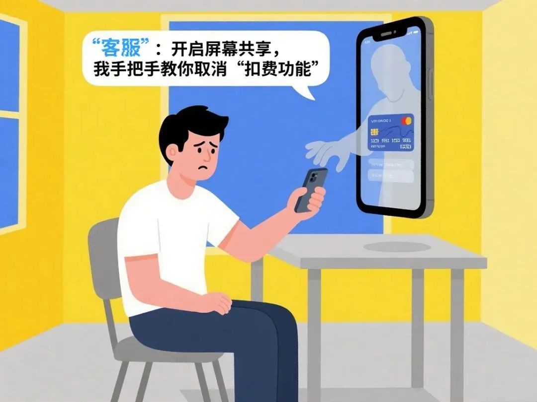 小心“屏幕共享”变成“钱包共享”