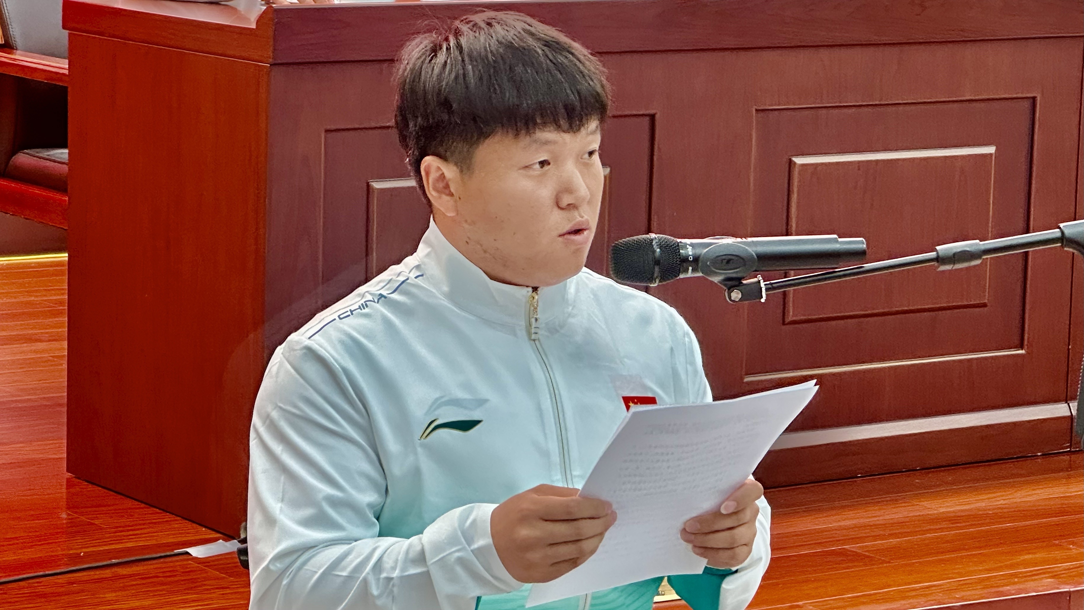 成都世运会中国体育代表团成立 派出321名运动员