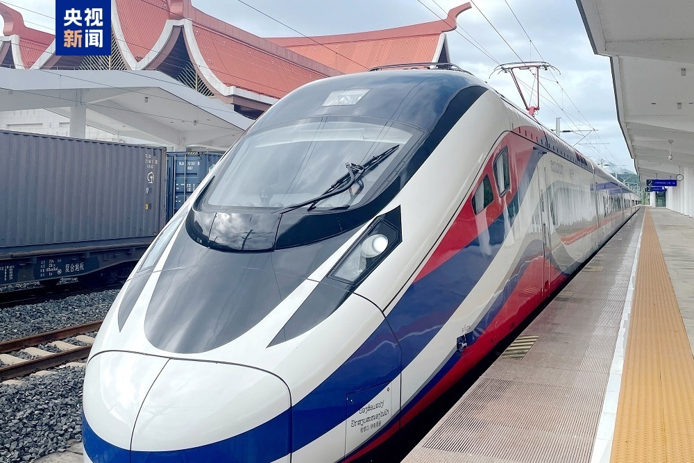 升级版“澜沧号”发车 中老铁路动车组上新 升级版“澜沧号”发车 中老铁路动车组上新