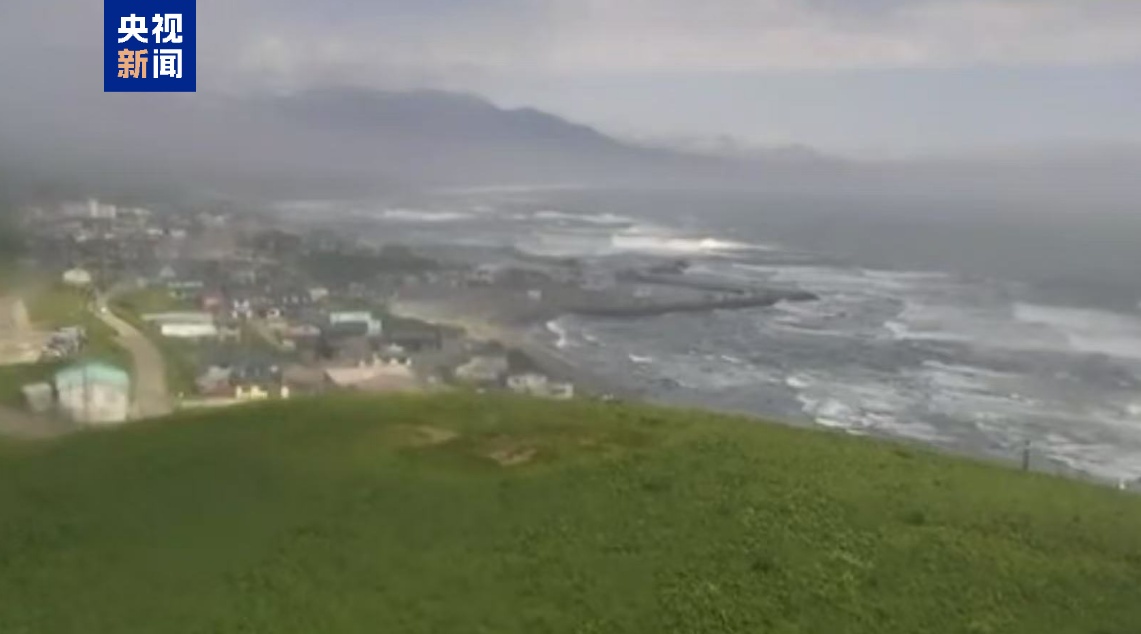 受强震影响 日本17个地区被纳入海啸警报范围