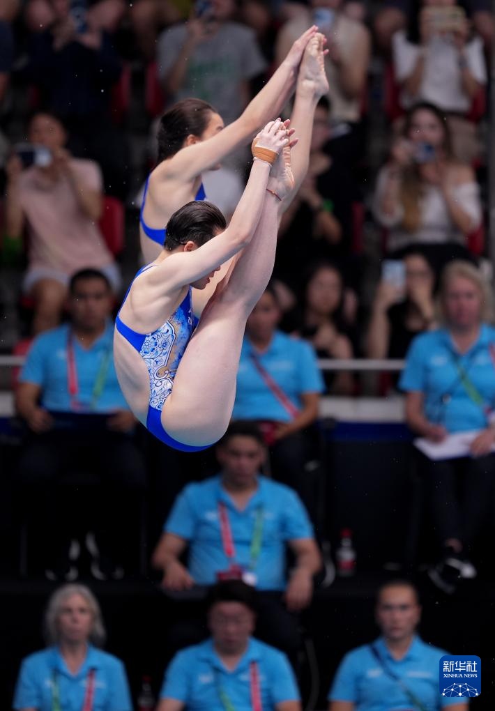 游泳世锦赛女子双人3米板 陈艺文/陈佳夺冠 游泳世锦赛女子双人3米板 陈艺文/陈佳夺冠