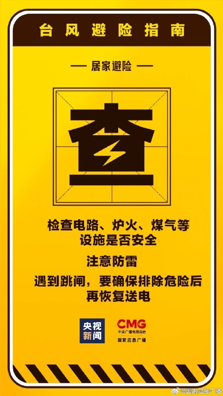 台风登陆≠危险解除 台风天安全避险指南速速收好